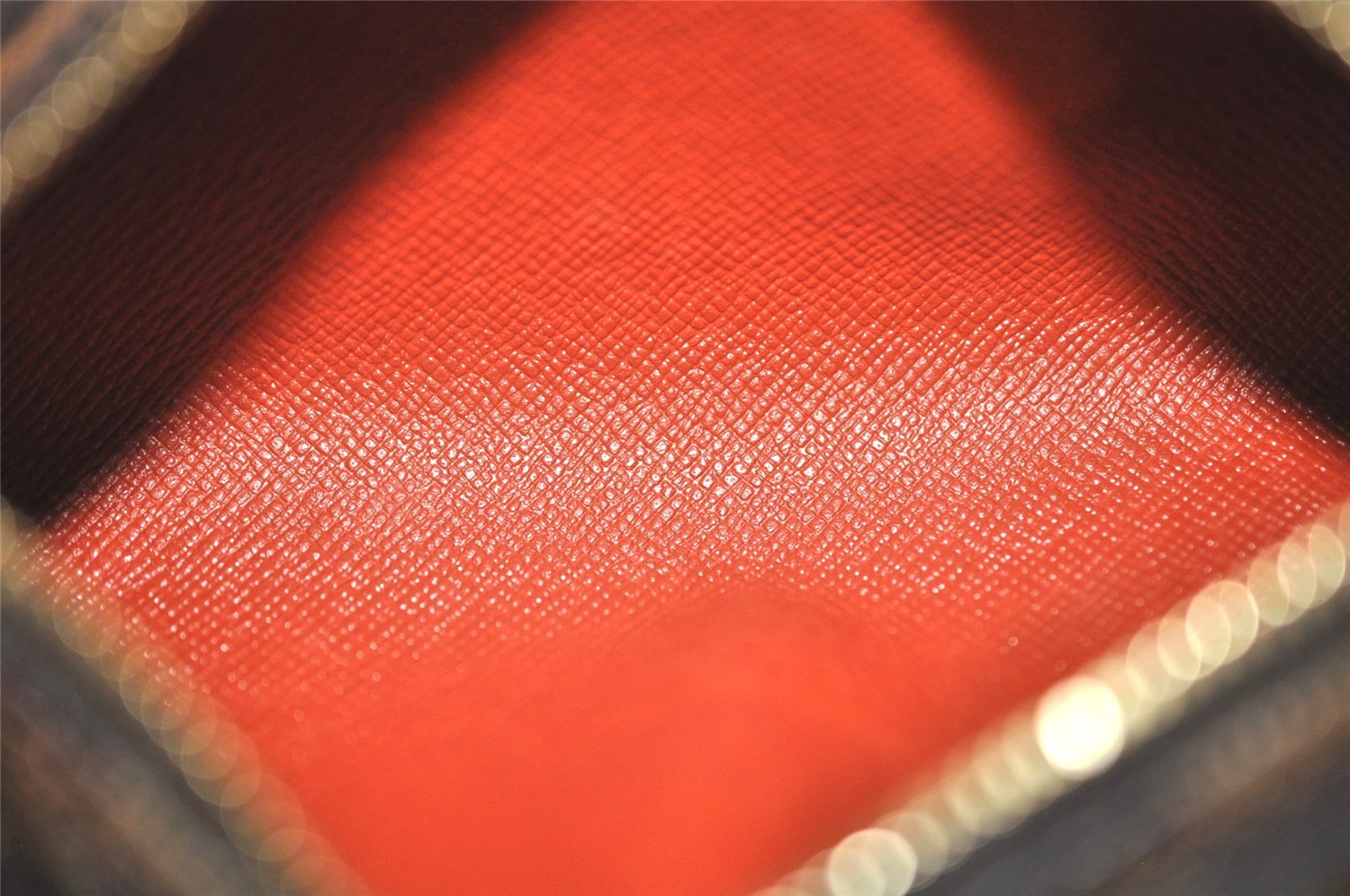 Authentic Louis Vuitton Damier Papillon Pouch Purse LV  2676K