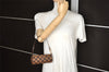 Authentic Louis Vuitton Damier Papillon Pouch Purse LV  2676K