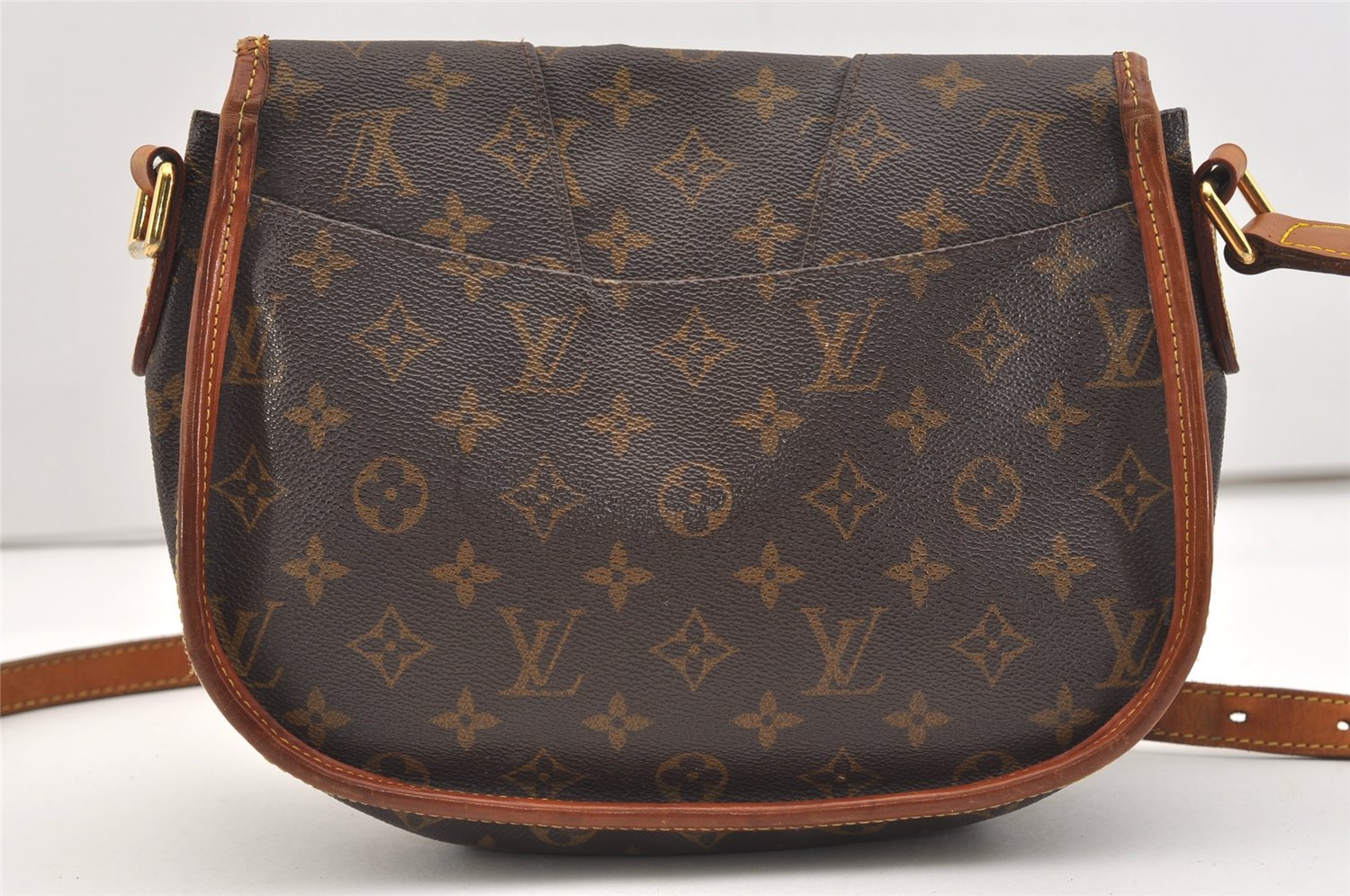 Authentic Louis Vuitton Monogram Menilmontant PM M40474 Shoulder Bag Junk 2677J