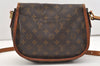 Authentic Louis Vuitton Monogram Menilmontant PM M40474 Shoulder Bag Junk 2677J