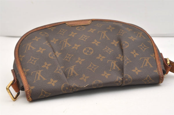 Authentic Louis Vuitton Monogram Menilmontant PM M40474 Shoulder Bag Junk 2677J