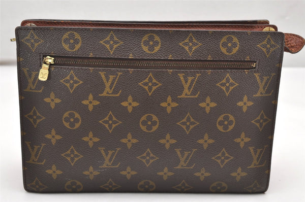 Authentic Louis Vuitton Monogram Enghien Shoulder Cross Bag M51205 Junk 2677K