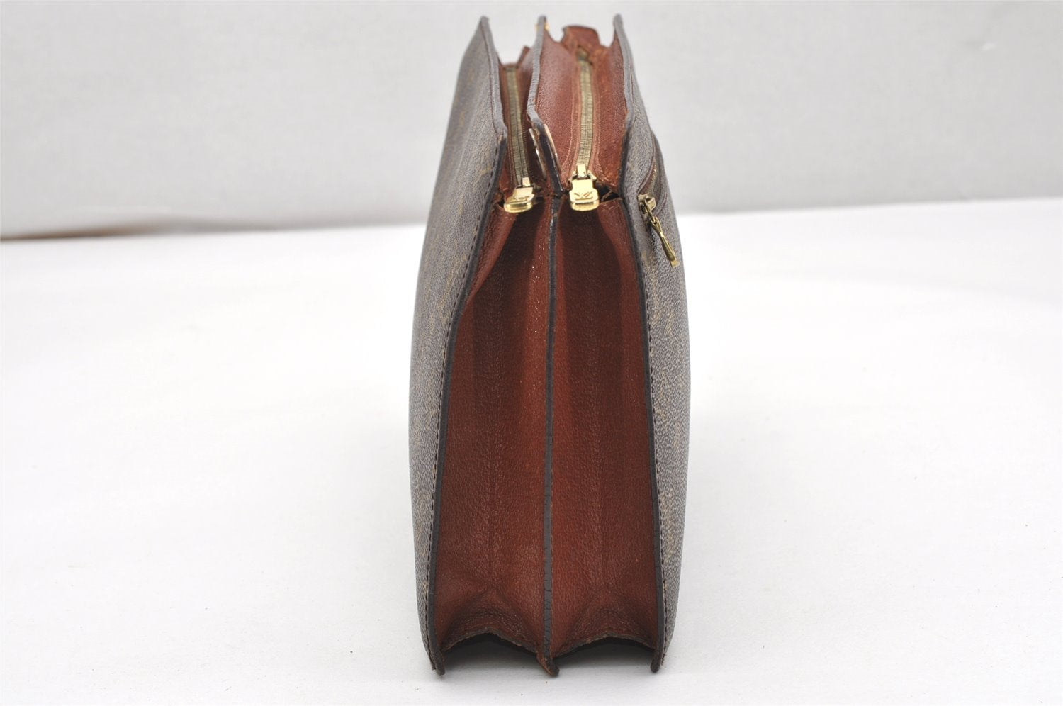 Authentic Louis Vuitton Monogram Enghien Shoulder Cross Bag M51205 Junk 2677K