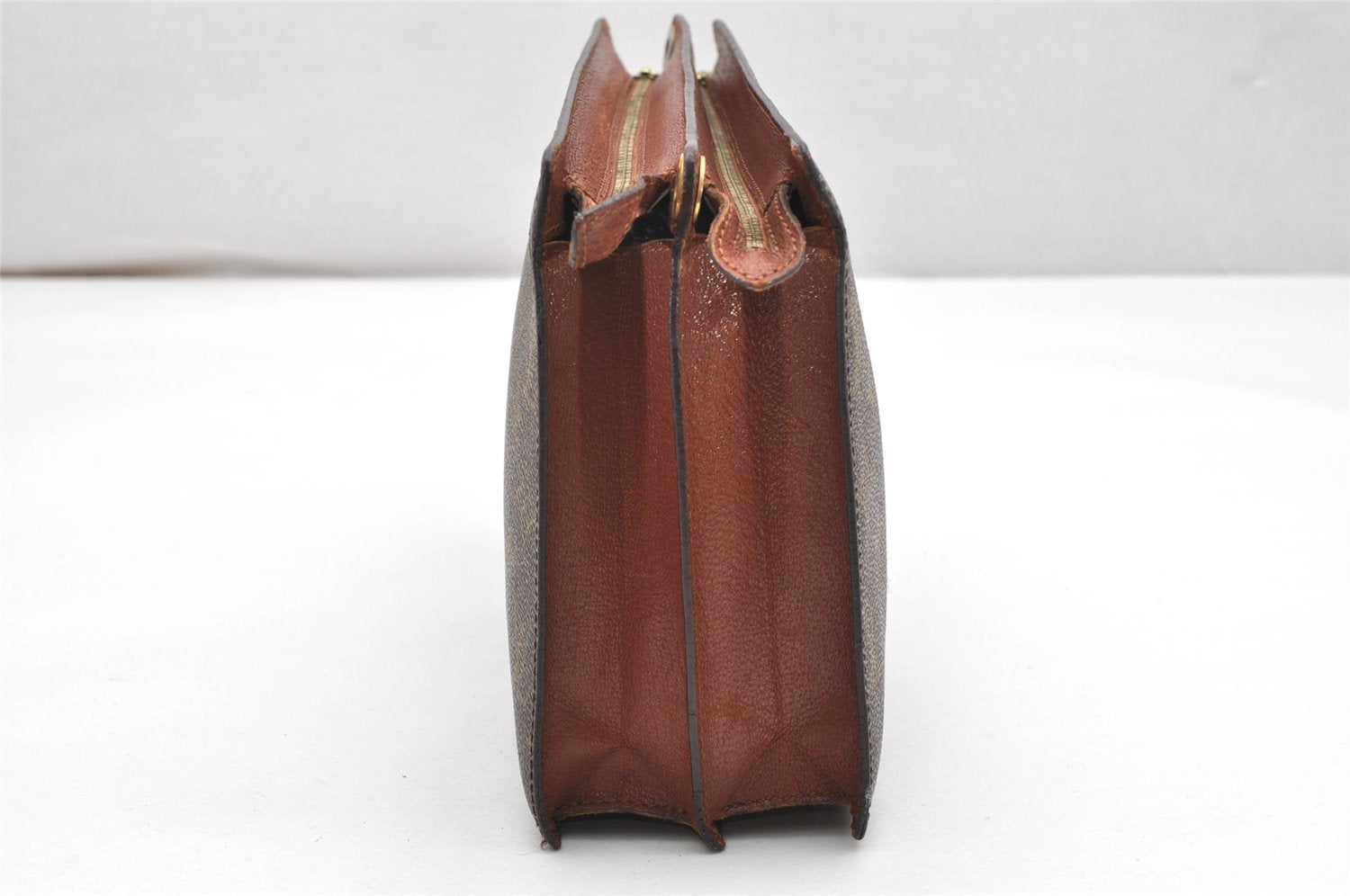 Authentic Louis Vuitton Monogram Enghien Shoulder Cross Bag M51205 Junk 2677K