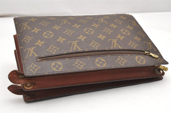 Authentic Louis Vuitton Monogram Enghien Shoulder Cross Bag M51205 Junk 2677K