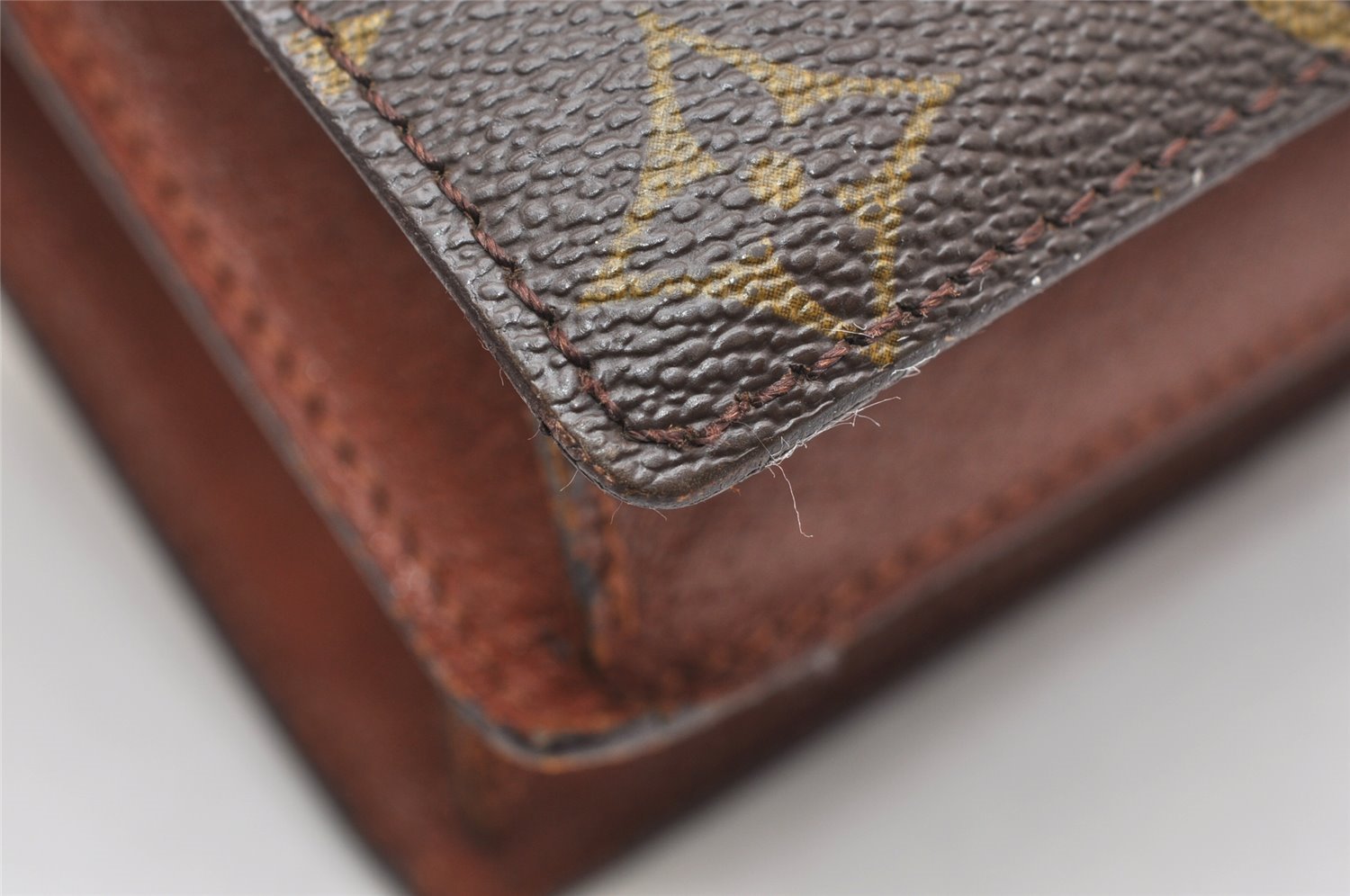 Authentic Louis Vuitton Monogram Enghien Shoulder Cross Bag M51205 Junk 2677K