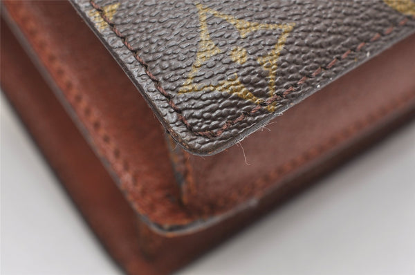 Authentic Louis Vuitton Monogram Enghien Shoulder Cross Bag M51205 Junk 2677K