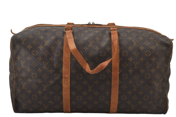 Authentic Louis Vuitton Monogram Sac Souple55 Hand Boston Bag M41622 LV 2678J