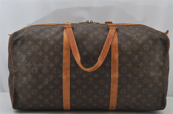 Authentic Louis Vuitton Monogram Sac Souple55 Hand Boston Bag M41622 LV 2678J