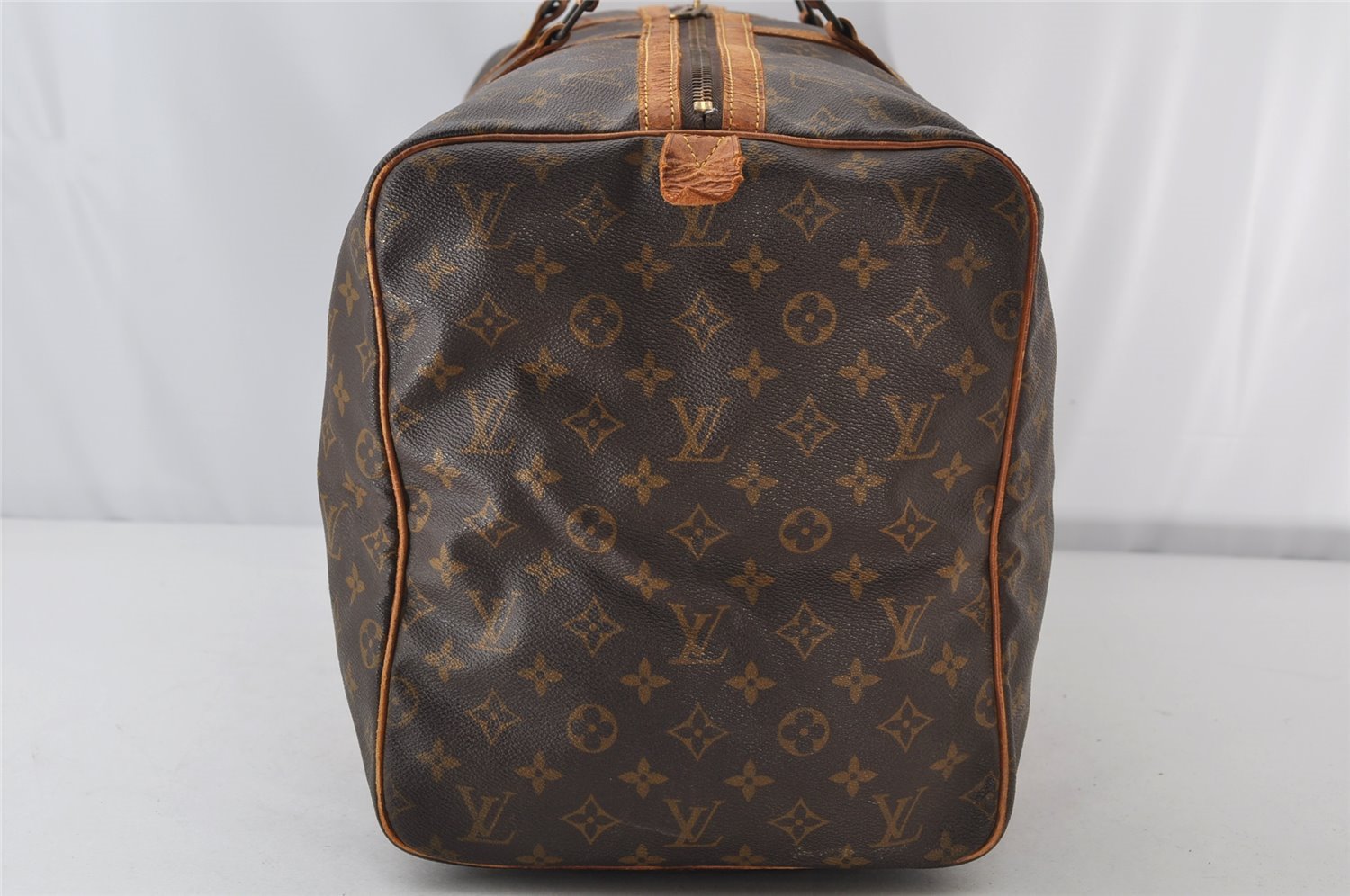 Authentic Louis Vuitton Monogram Sac Souple55 Hand Boston Bag M41622 LV 2678J