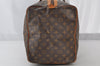 Authentic Louis Vuitton Monogram Sac Souple55 Hand Boston Bag M41622 LV 2678J