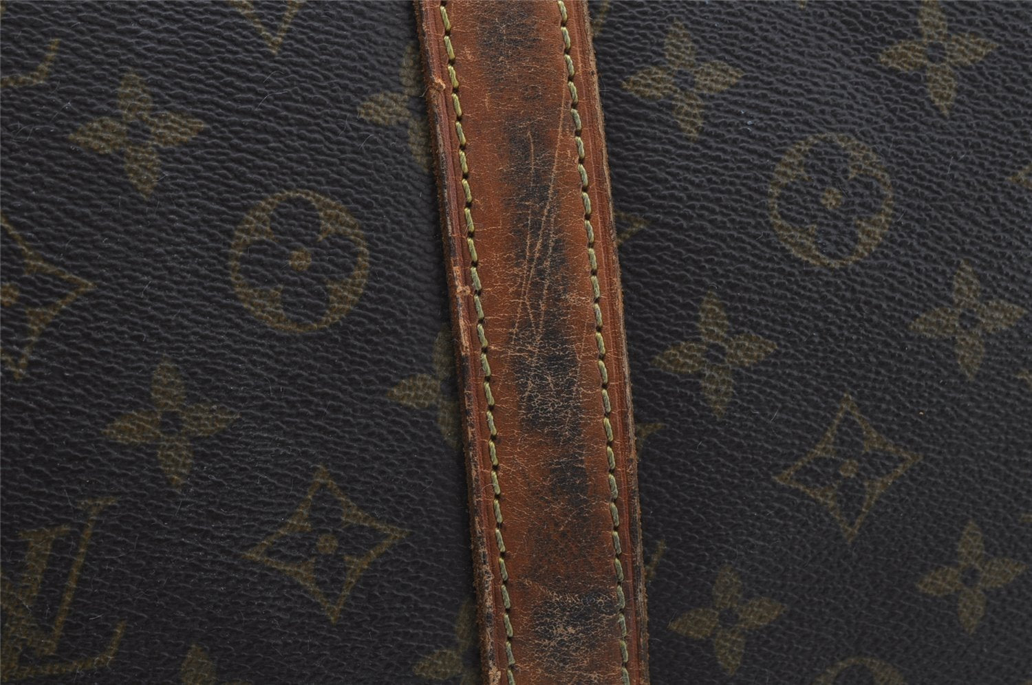 Authentic Louis Vuitton Monogram Sac Souple55 Hand Boston Bag M41622 LV 2678J