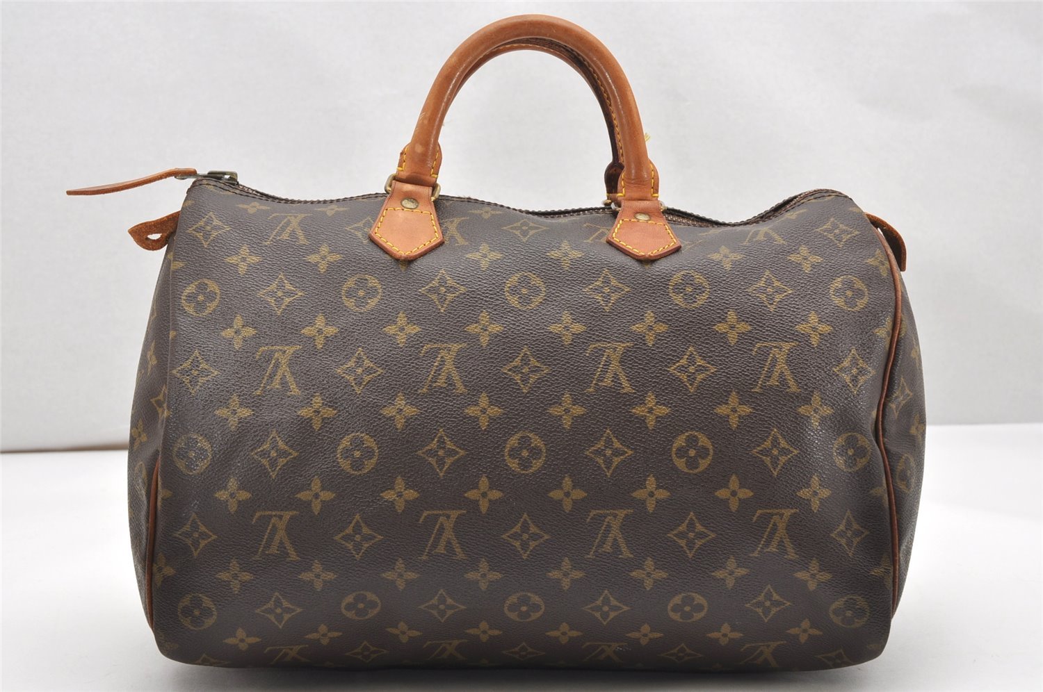 Authentic Louis Vuitton Monogram Speedy 35 Hand Boston Bag Old Model LV 2678K