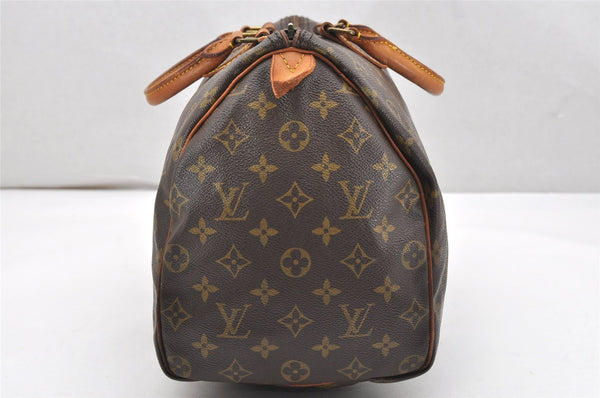 Authentic Louis Vuitton Monogram Speedy 35 Hand Boston Bag Old Model LV 2678K