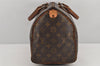 Authentic Louis Vuitton Monogram Speedy 30 Hand Boston Bag M41526 LV 2679K