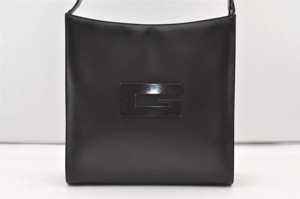 Authentic GUCCI Vintage Shoulder Hand Bag Purse Leather 0013066 Brown 2680J