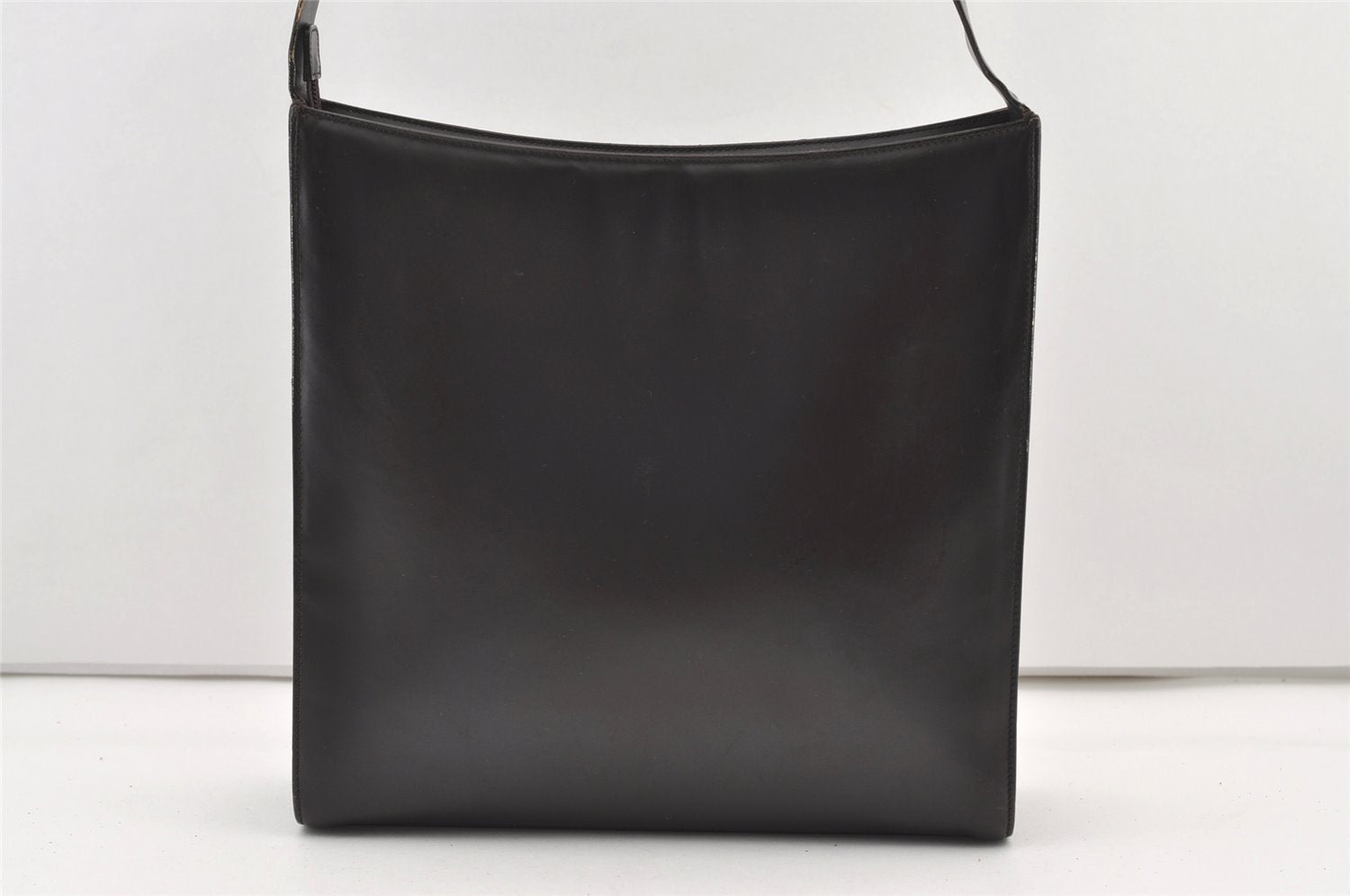 Authentic GUCCI Vintage Shoulder Hand Bag Purse Leather 0013066 Brown 2680J