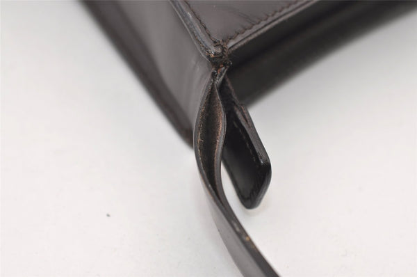 Authentic GUCCI Vintage Shoulder Hand Bag Purse Leather 0013066 Brown 2680J