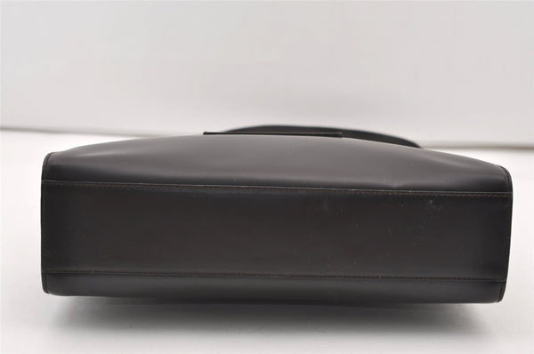 Authentic GUCCI Vintage Shoulder Hand Bag Purse Leather 0013066 Brown 2680J