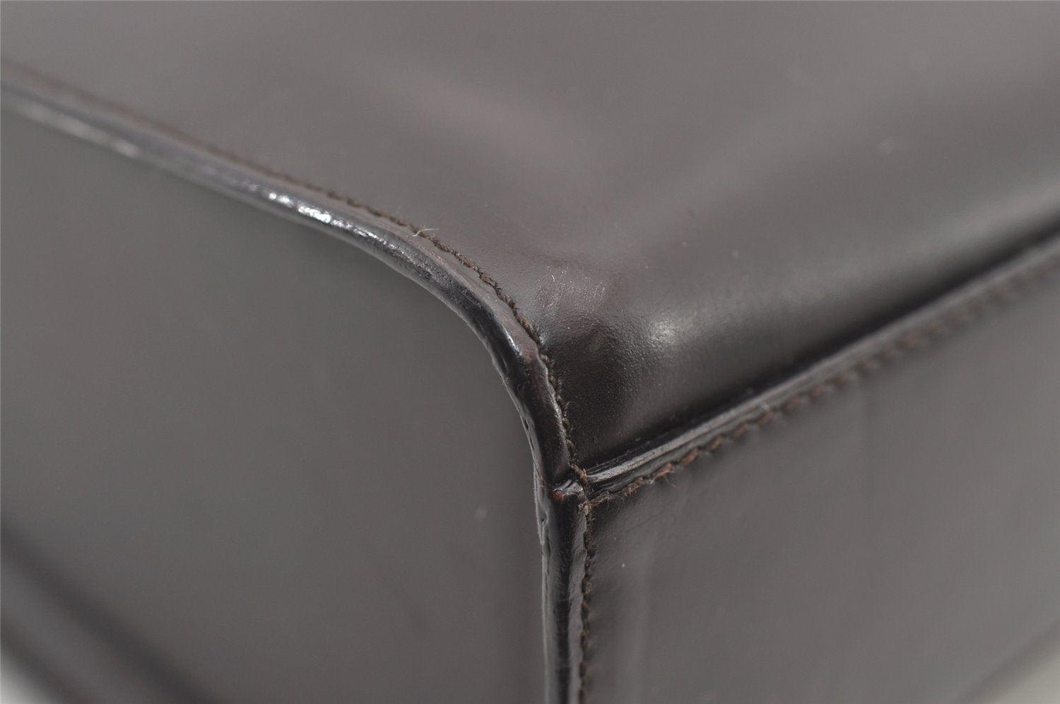 Authentic GUCCI Vintage Shoulder Hand Bag Purse Leather 0013066 Brown 2680J