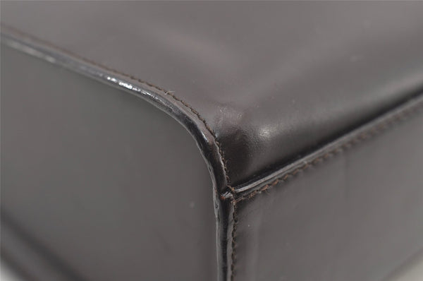 Authentic GUCCI Vintage Shoulder Hand Bag Purse Leather 0013066 Brown 2680J