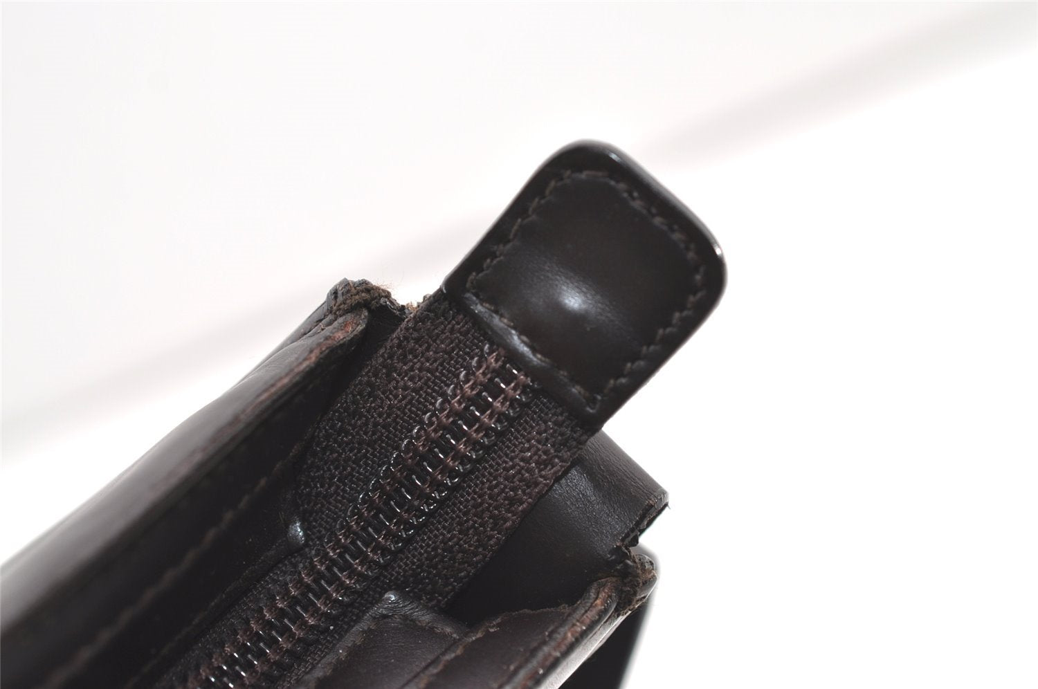 Authentic GUCCI Vintage Shoulder Hand Bag Purse Leather 0013066 Brown 2680J