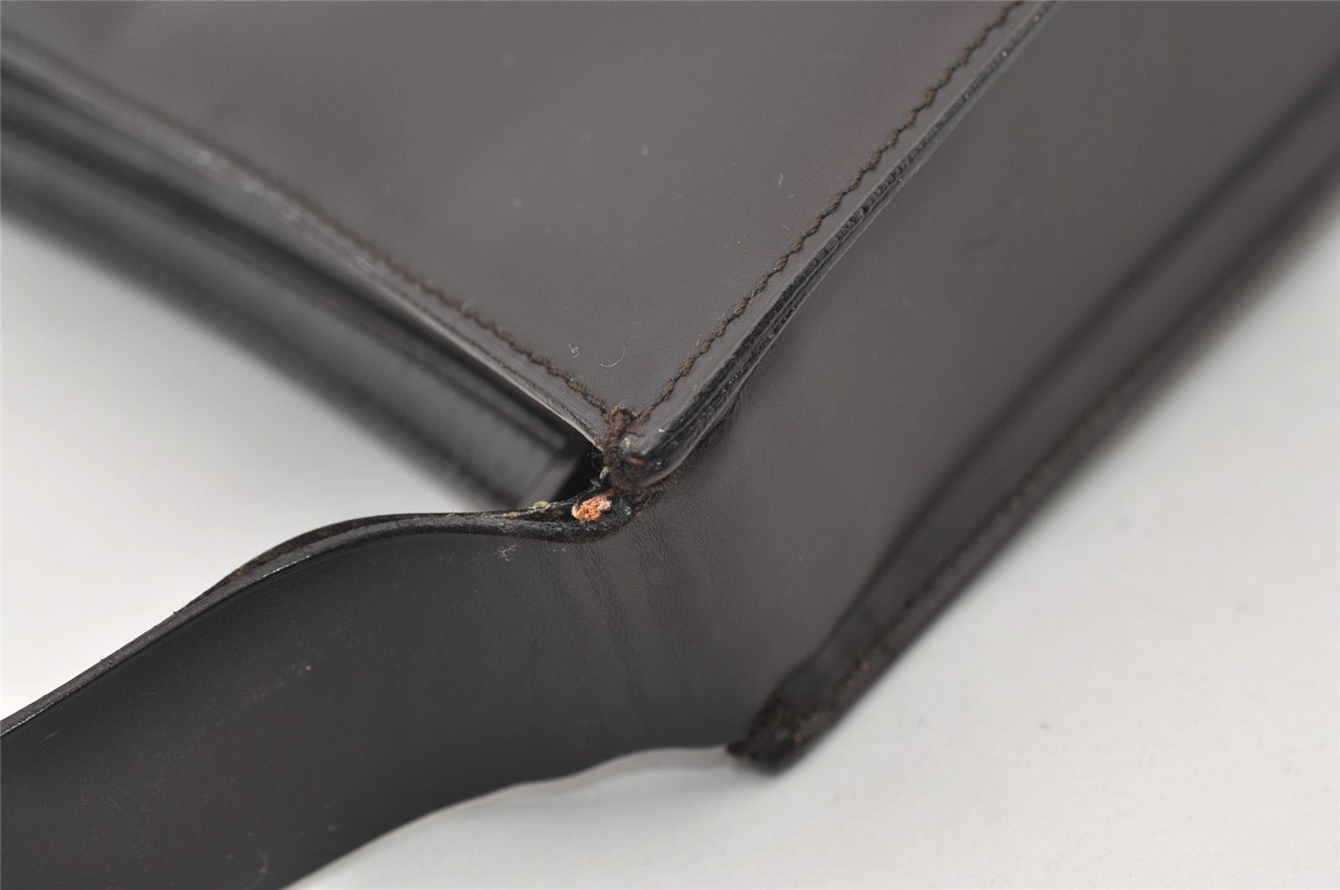 Authentic GUCCI Vintage Shoulder Hand Bag Purse Leather 0013066 Brown 2680J