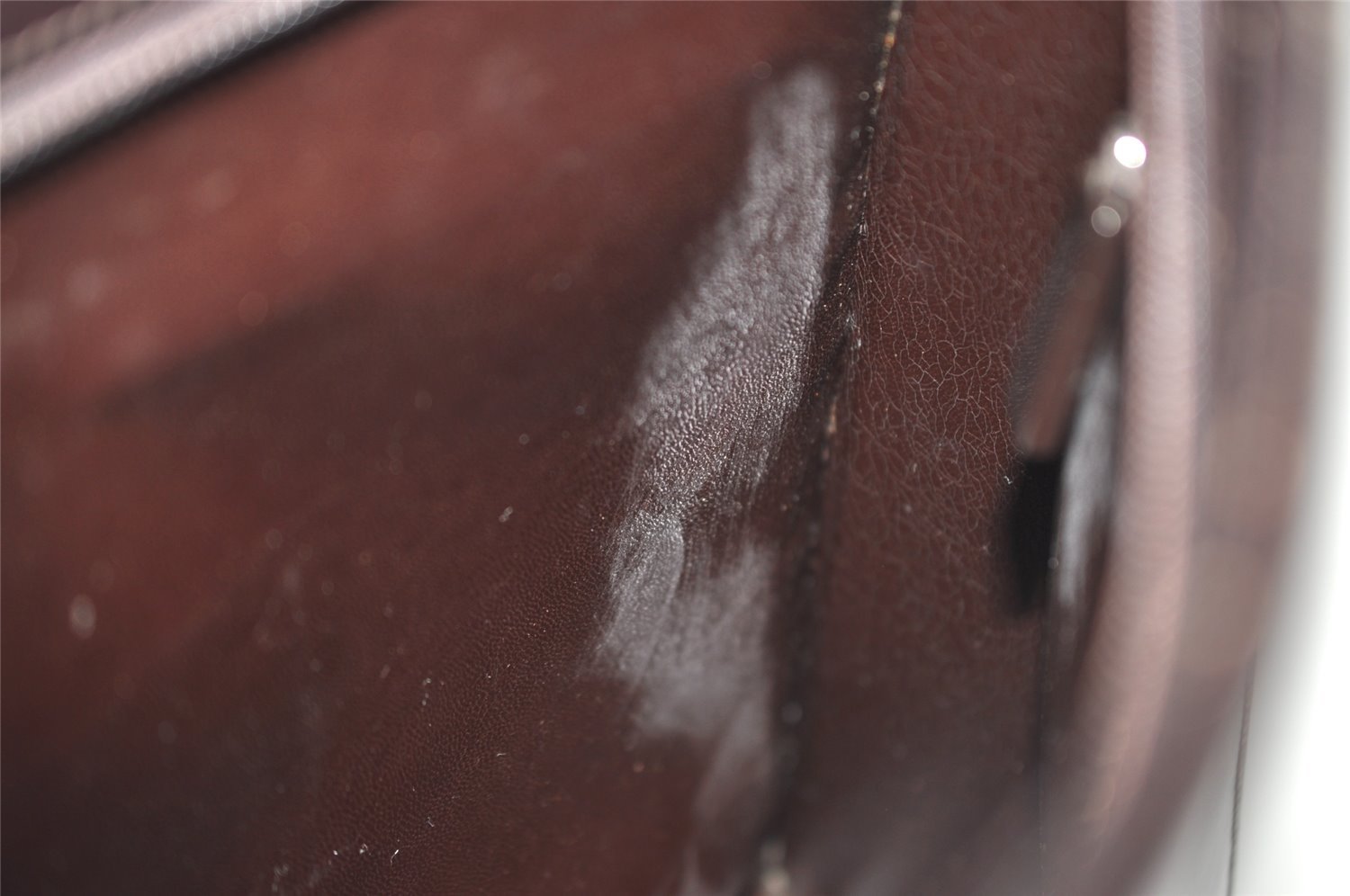 Authentic GUCCI Vintage Shoulder Hand Bag Purse Leather 0013066 Brown 2680J