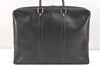 Authentic Louis Vuitton Epi Porte Documents Voyage Briefcase M59162 Black 2681K