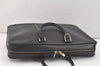 Authentic Louis Vuitton Epi Porte Documents Voyage Briefcase M59162 Black 2681K
