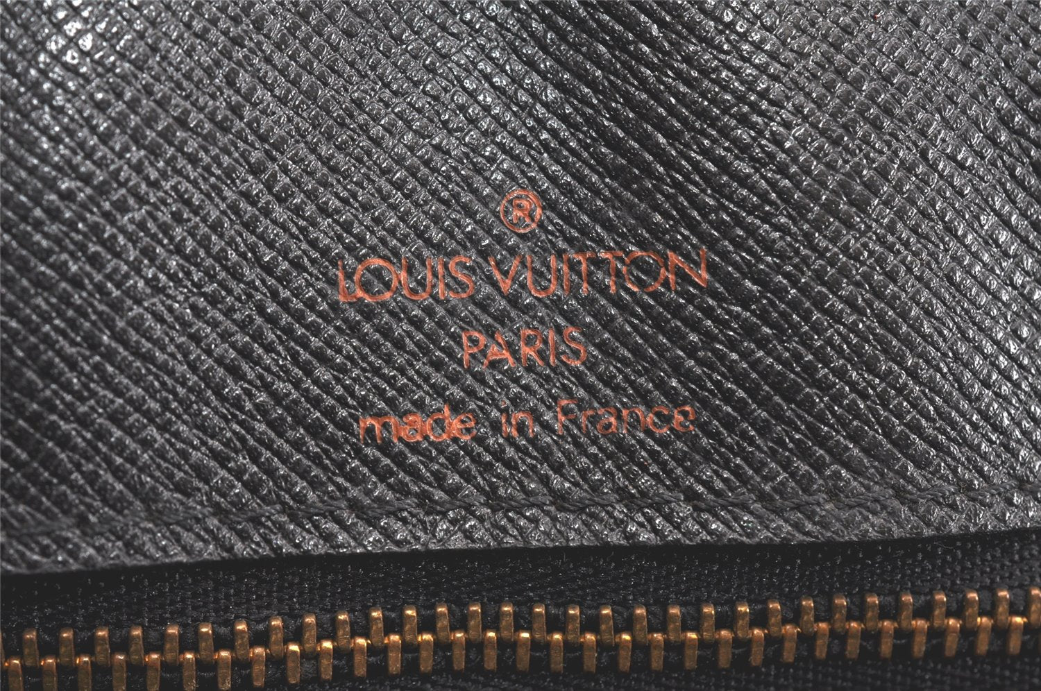 Authentic Louis Vuitton Epi Porte Documents Voyage Briefcase M59162 Black 2681K