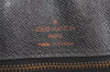 Authentic Louis Vuitton Epi Porte Documents Voyage Briefcase M59162 Black 2681K