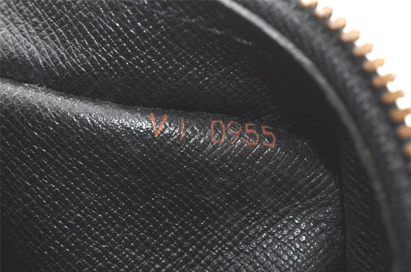 Authentic Louis Vuitton Epi Porte Documents Voyage Briefcase M59162 Black 2681K