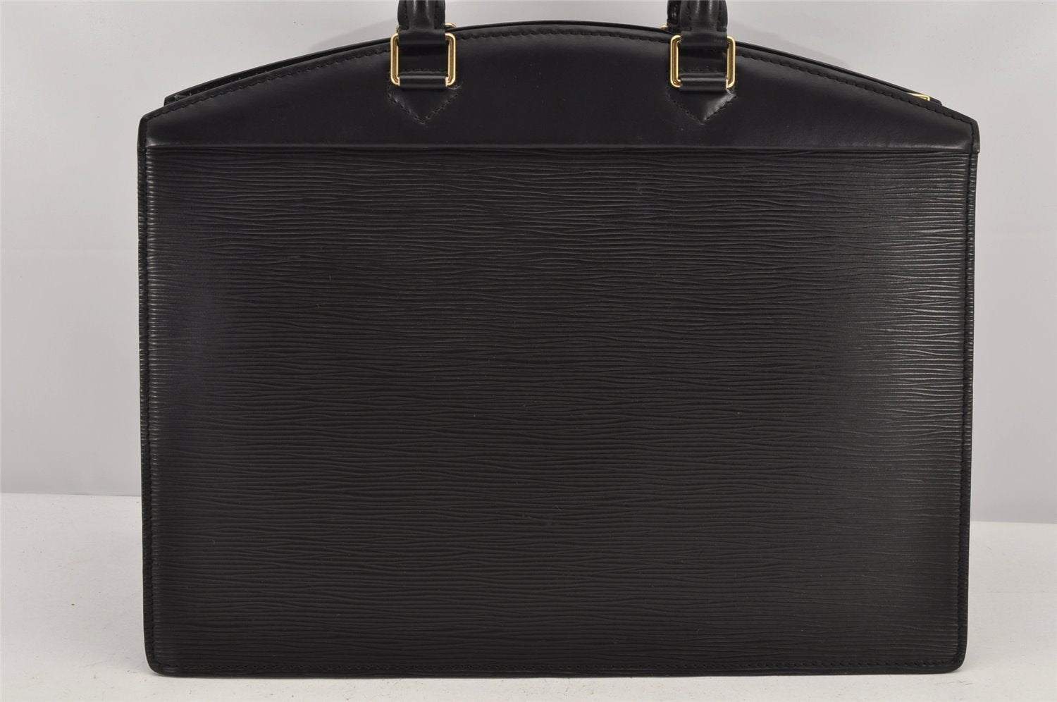 Authentic Louis Vuitton Epi Riviera Hand Bag Black M48182 LV Junk 2683K