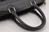 Authentic Louis Vuitton Epi Riviera Hand Bag Black M48182 LV Junk 2683K