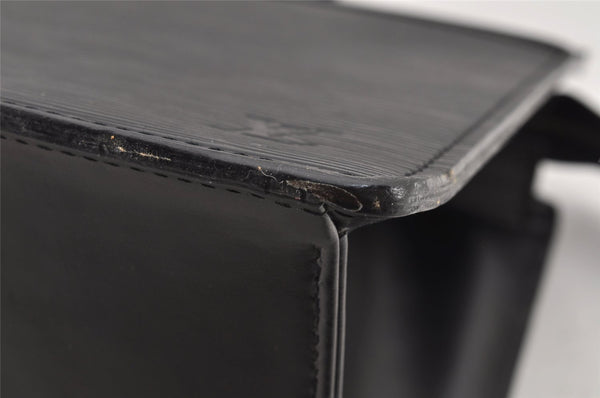 Authentic Louis Vuitton Epi Riviera Hand Bag Black M48182 LV Junk 2683K