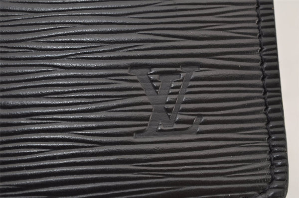 Authentic Louis Vuitton Epi Riviera Hand Bag Black M48182 LV Junk 2683K