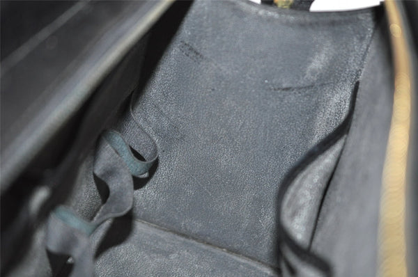 Authentic Louis Vuitton Epi Riviera Hand Bag Black M48182 LV Junk 2683K