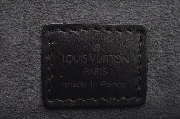 Authentic Louis Vuitton Epi Solferino 45 Shoulder Bag Black M42862 LV 2684I