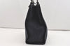 Authentic FENDI Vintage Canvas Shoulder Hand Tote Bag Purse Navy Blue 2684J