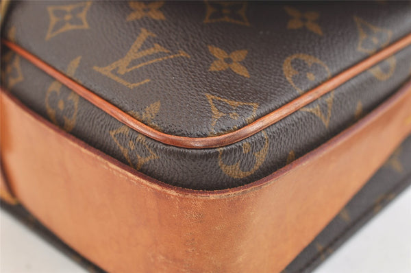 Authentic Louis Vuitton Monogram Cartouchiere GM M51252 Shoulder Cross Bag 2684K