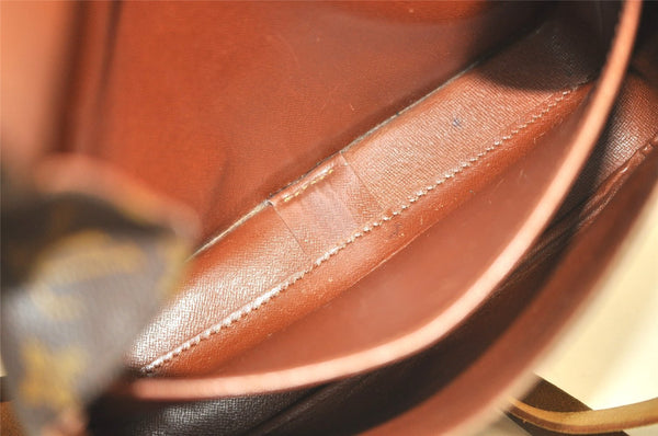 Authentic Louis Vuitton Monogram Cartouchiere GM M51252 Shoulder Cross Bag 2684K