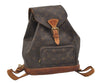 Authentic Louis Vuitton Monogram Montsouris MM Backpack M51136 LV 2687J