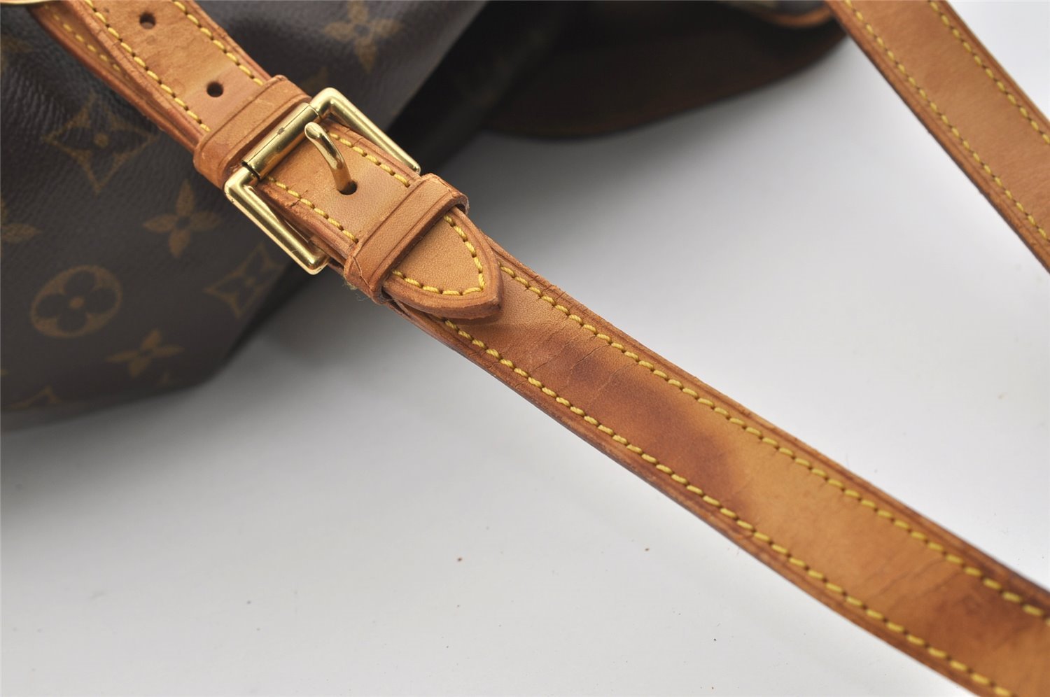 Authentic Louis Vuitton Monogram Montsouris MM Backpack M51136 LV 2687J