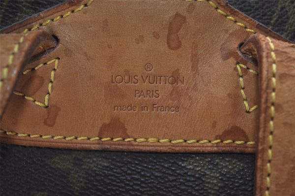 Authentic Louis Vuitton Monogram Montsouris MM Backpack M51136 LV 2687J