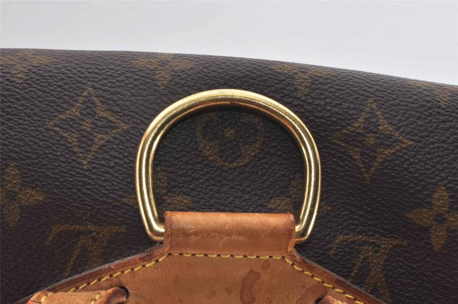 Authentic Louis Vuitton Monogram Montsouris MM Backpack M51136 LV 2687J
