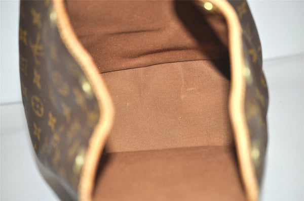 Authentic Louis Vuitton Monogram Montsouris MM Backpack M51136 LV 2687J