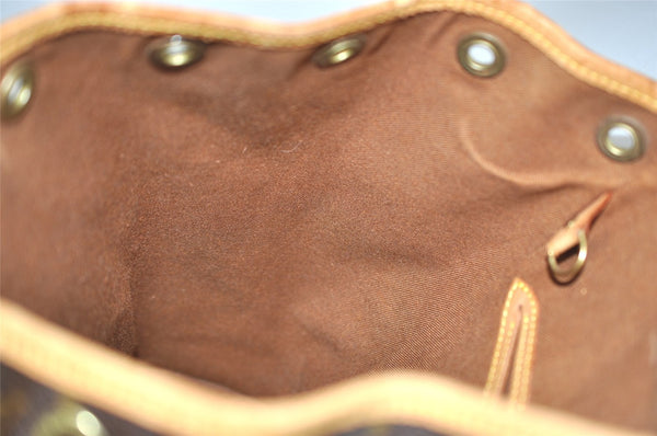 Authentic Louis Vuitton Monogram Montsouris MM Backpack M51136 LV 2687J