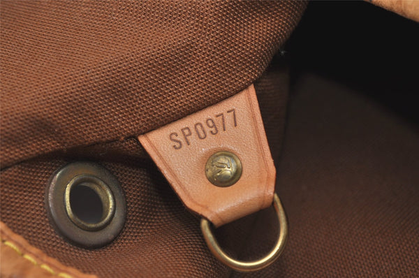 Authentic Louis Vuitton Monogram Montsouris MM Backpack M51136 LV 2687J