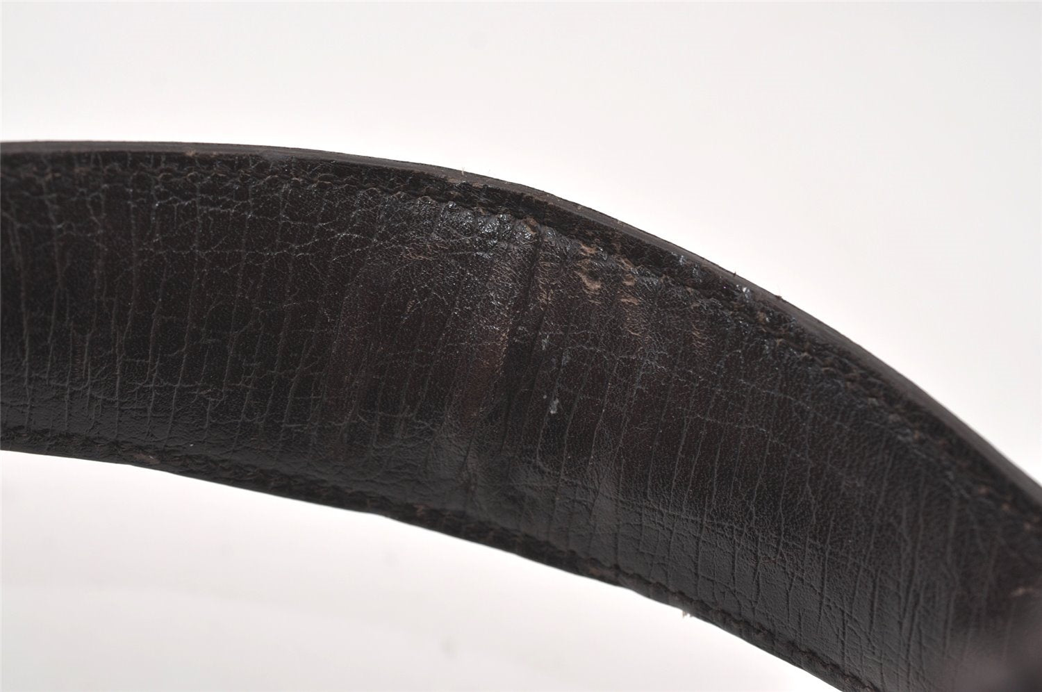 Authentic GUCCI Horsebit Shoulder Hand Bag GG Canvas Leather 114900 Brown 2689J